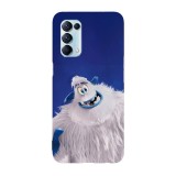 Husa compatibila cu Oppo A76, Viceversa, model Migo Smallfoot, Silicon, TPU, Transparent, Carcasa