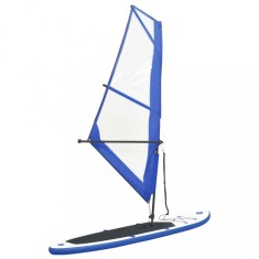 Gossi set de placa sup gonflabila cu vela, albastru si alb