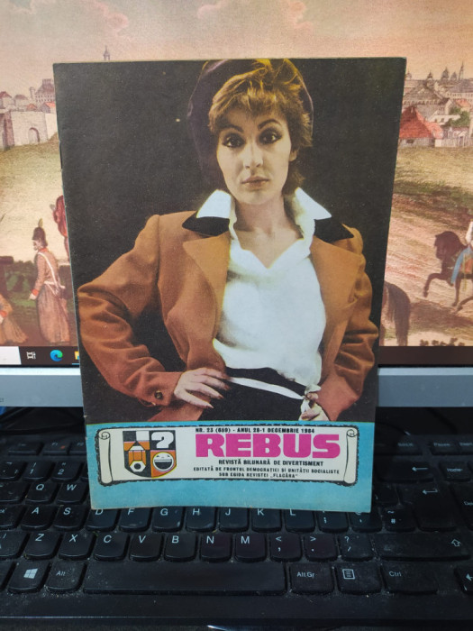 Rebus, revistă bilunară de divertisment, nr. 23 (659) anul 28, 1 dec. 1984, 054
