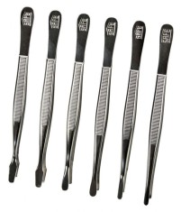 Penseta pentru timbre curbata cu varful unghiular de 120 mm si 155 mm Aurie - 120mm