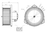 NRF 34303 Ventilator, habitaclu