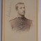 CDV Atelier Romania Bucuresti Bucuresci Bucarest J. Gerstl barbat in uniforma militar