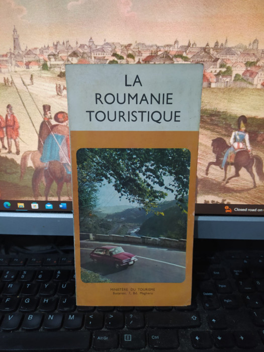 La Roumanie Touristique, hărți și ext &icirc;n limba franceză, circa 1975, 109