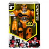 Robot cu functii, Happy Kid, M.A.R.S. 17 cm, Portocaliu