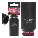 Cheie tubulara de impact lunga in 6 puncte 1 / 2&quot;, 28 mm, Cr-Mo, Tvardy T00211-28