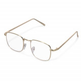 Ochelari fara prescriptie medicala Navaris pentru lumina albastra, Unisex, Gold, 52636.21, Barbati