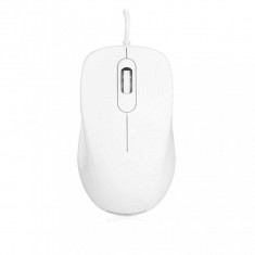 Mouse cu fir Modecom, alb foto