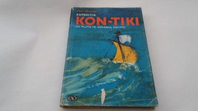 EXPEDITIA KON-TIKI. CU PLUTA PE OCEANUL PACIFIC - THOR HEYERDAHL RF13/4 foto