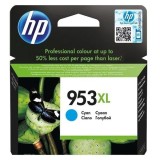 HP original ink F6U16AE, HP 953XL, cyan, 1450str., 20ml, high capacity