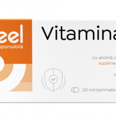 Vitamina C 100mg cu aroma de portocale, 20 comprimate, Bioeel