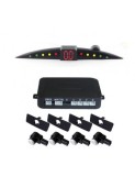 Senzori parcare cu display LED S301 Ultra slim tip OEM de 16.5mm Alb