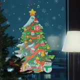 Set autocolante - pom de Craciun - 62 x 70 cm