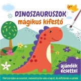 Dinoszauruszok - M&aacute;gikus kifestő