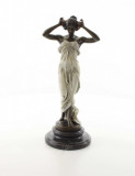Statueta Art Deco din bronz cu o dansatoare BG-25, Nuduri