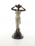 Statueta Art Deco din bronz cu o dansatoare BG-25