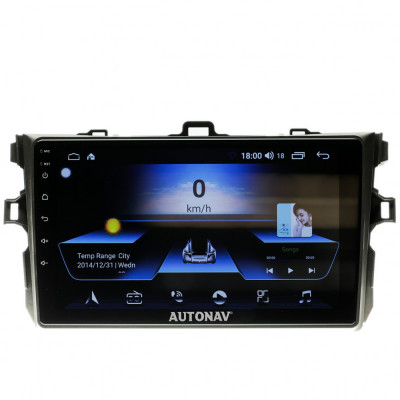 Navigatie Toyota Verso 2009-2019 AUTONAV Android GPS Dedicata, Model Classic, Memorie 128GB Stocare, 6GB DDR3 RAM, Display 9&amp;quot; Full-Touch, WiFi, 2 x US foto