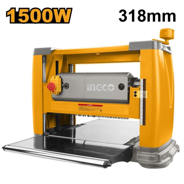 Masina de rindeluit 1500 w, 127 x318 x25 mm, 8 m/min - Ingco TP15003