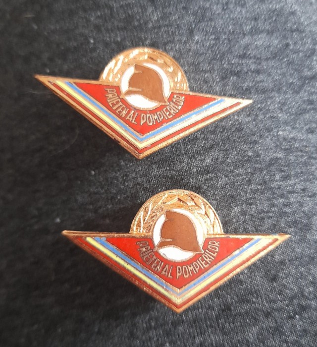 Insigna pionieri ,,Prieten al pompierilor "