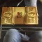 Carti de joc foita AUR 24K ( poker ) + certificat de autenticitate