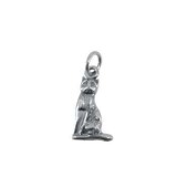 Pandantiv, jolie silver, argint 925, model pisica, 0.94 g, 2.2 x 1 cm