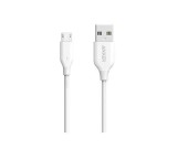 Anker Cablu PoweLine microUSB 1m Alb