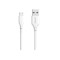Anker Cablu PoweLine microUSB 1m Alb
