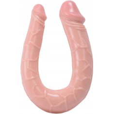 Dildo Dublu Realist Natural Living 15 cm