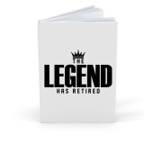 Agenda/Jurnal cu mesaj amuzant de pensionare, 100 file, A5