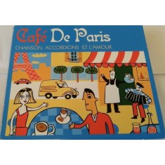 CD 3XCD Various &lrm;&ndash; Caf&eacute; De Paris (VG++)