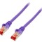 Cablu Patch S/FTP Cat6 LSZH Violet 2m