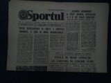 ZIARUL SPORTUL 7 SEPTEMBRIE 1982