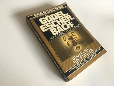 GODEL ESCHER BACH: AN ETERNAL GOLDEN BRAID/ BRILIANTA GHIRLANDA ETERNA- USA 1980 foto