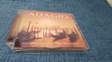 DUBLU DISC 2CD ADAGIO -LET THE WORLD BE STILL RARITATE !!!!! CARCASA SPARTA