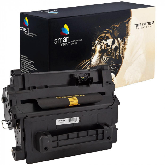 Toner de imprimanta pentru HP , CC364A , Negru , 10000 pagini , Smart Print