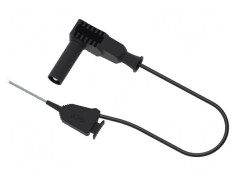 Cablu de măsurare 60VDC 30VAC 1A - 0.5m negru