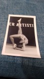CARTE POSTALA - GIMNASTA NECIRCULATA