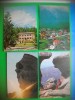 HOPCT LOT 3134 BUSTENI -PRAHOVA- 4 CARTI POSTALE-CIRCULATE, Circulata, Printata