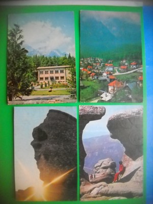 HOPCT LOT 3134 BUSTENI -PRAHOVA- 4 CARTI POSTALE-CIRCULATE foto