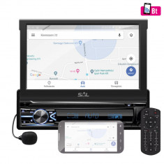 Radio auto 7 LCD, RDS, BT, A-LINK, i-LINK cu ecran tactil LCD si conexiune BT fara fir