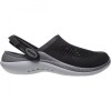 Saboti Crocs LiteRide 360 Clog Negru - Black/Slate Grey, 37, 38, 42, 43