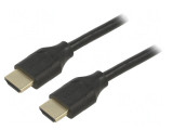 Cablu HDMI 2.1 HDCP 2.2 PVC 1m, Goobay