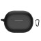 Husa protectie casti wireless, THD, compatibil Huawei FreeBuds Pro 4, carlig prindere, neagra
