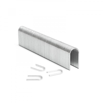 Set capse otel pentru tapiterie model U - 1,2 x 6,3 x 12 mm - 1000 buc. foto