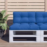 vidaXL Pernă de paleți, albastru regal, 80x40x12 cm, material textil