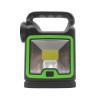 Lanterna LED COB RDC114, Incarcare Solara USB, Acumulator, Camping, Pescuit, Urgenta, Negru/Argintiu, 100m