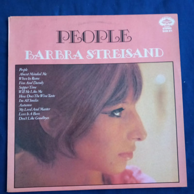 LP : Barbra Streisand - People _ Hallmark, UK, _ NM / VG+ foto