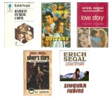 Pachet 5 carti Erich Segal: Barbat, femeie, copil; Doctorii; Love story; Oliver's story; Singura iubire. Colectie carti.