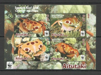 AITUTAKI 2014 WWF CRABI foto