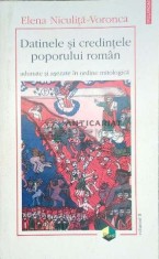 Datinele si credintele poporului roman adunate si asezate in ordine mitologica (volumul 2) - 1998 - Elena Niculita Voronca (F178)