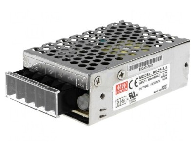 Alimentator pulsatoriu modular 25W 3,3VDC 6A foto